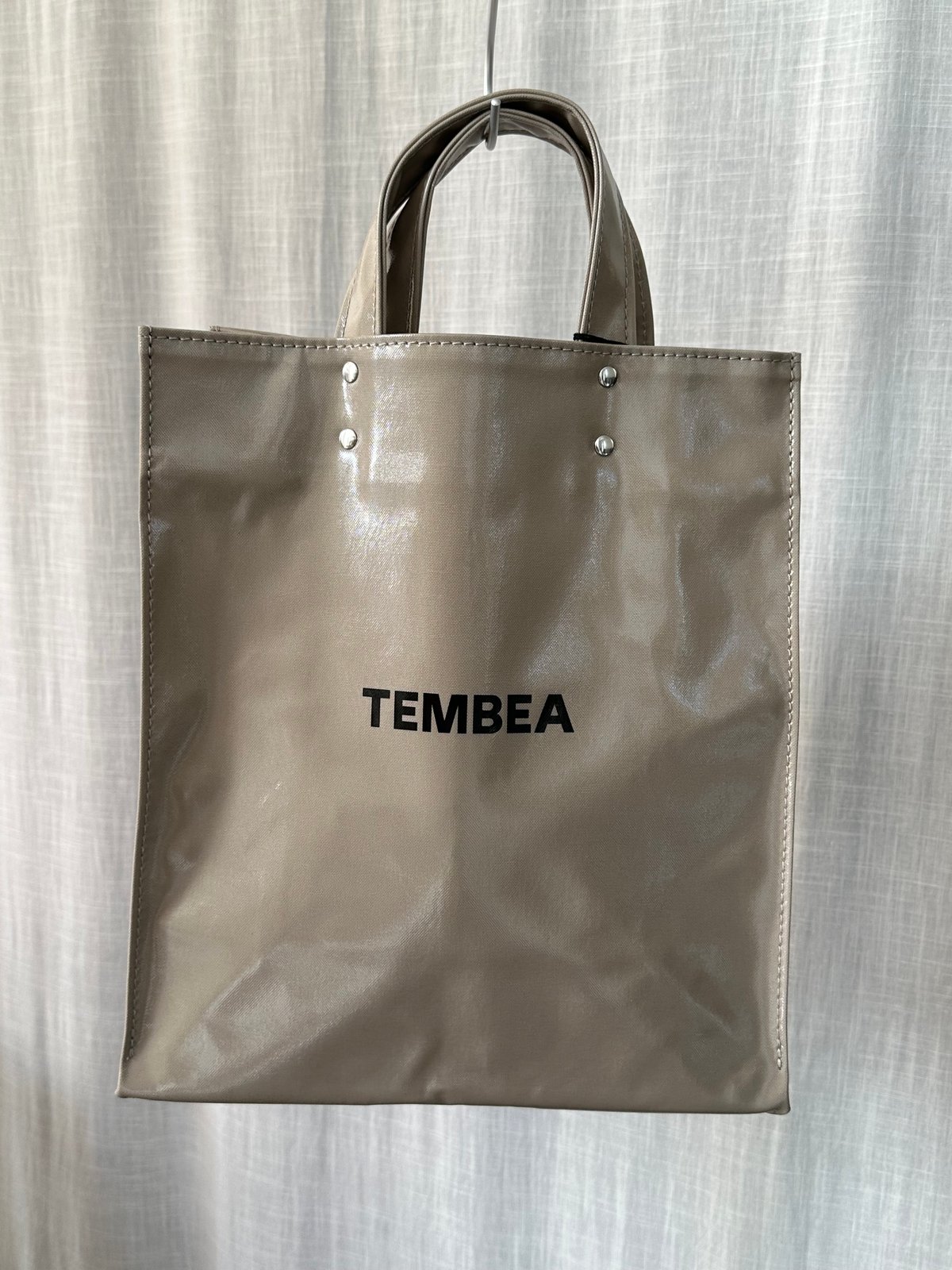 TEMBEA/クリアペーパートート（ミディアム）サンド ベージュ | MWL STORE