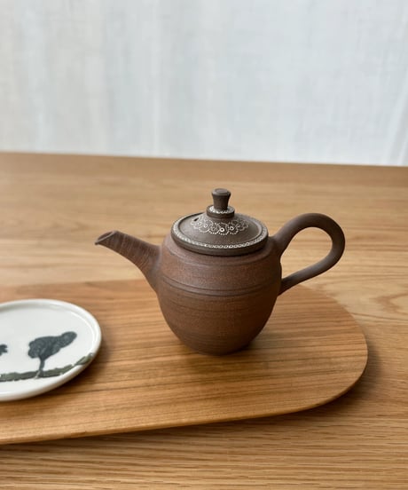 小北條 Kohokujo／MWL ＃2524 象嵌焼締後手急須（150ml）