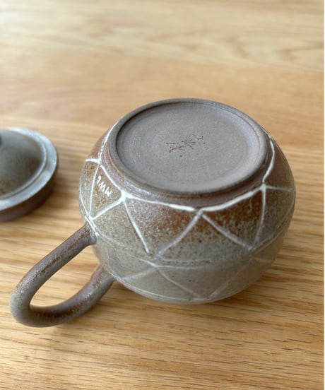 小北條 Kohokujo／MWL ＃251 アナナス灰釉茶注（190ml）