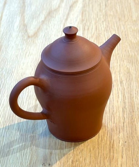小北條 Kohokujo／＃05 朱泥 印籠蓋後手茶注（約110ml）