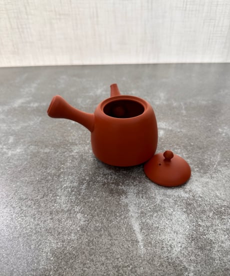 雪堂 朱泥急須 #36
