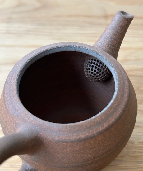 小北條 Kohokujo／MWL ＃2524 象嵌焼締後手急須（150ml）
