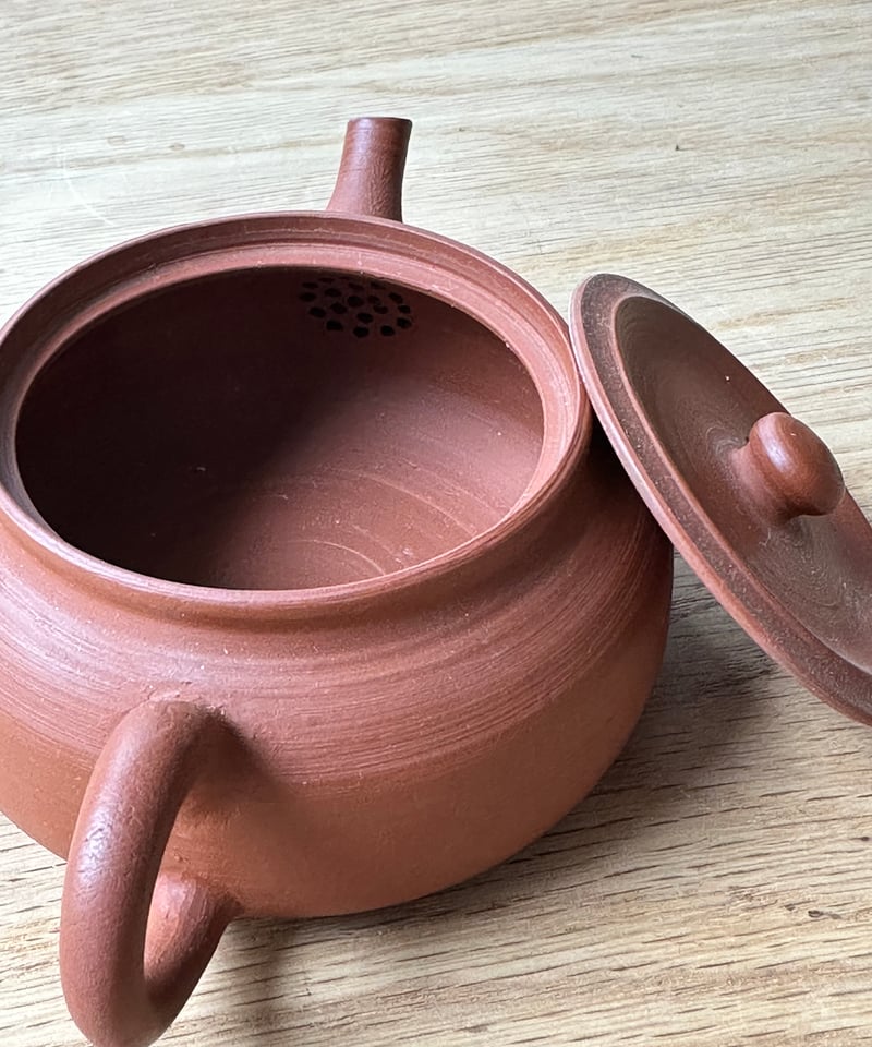 三代山田陶山 朱泥後手急須平蓋 #276 | MWL STORE