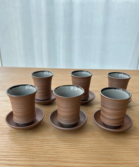 小北條 Kohokujo／限定ヒマラヤムーン茶器6個揃・桐箱入り（280ml）