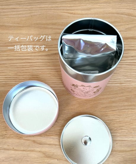 PR MWL元町限定紅茶缶（ピンク缶）／アールグレイ10TB