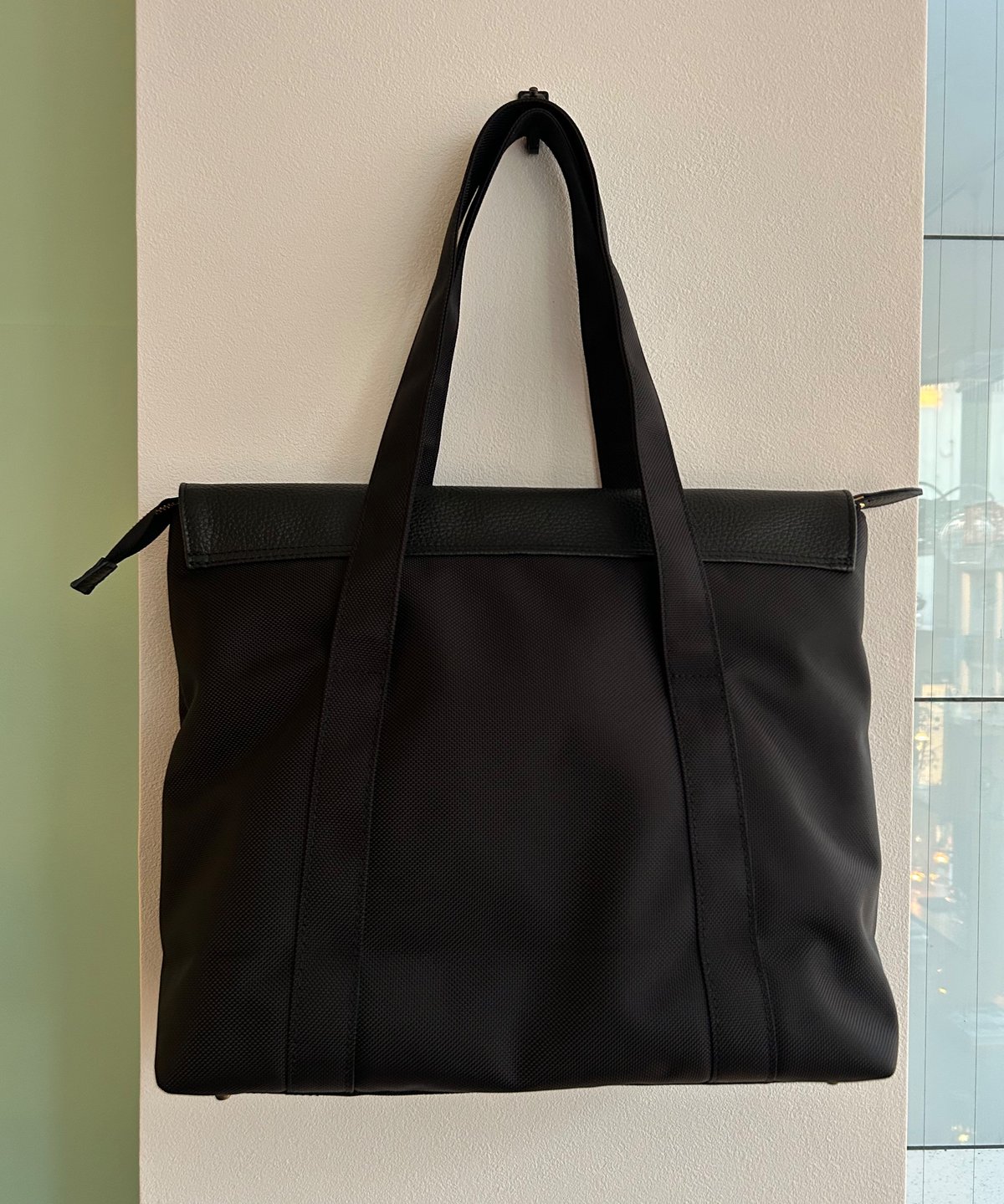 【美品】marineday ナイロントートバッグ ブラックMadeinJapan 美品】marineday ナイロントートバッグ ブラックMadeinJapan