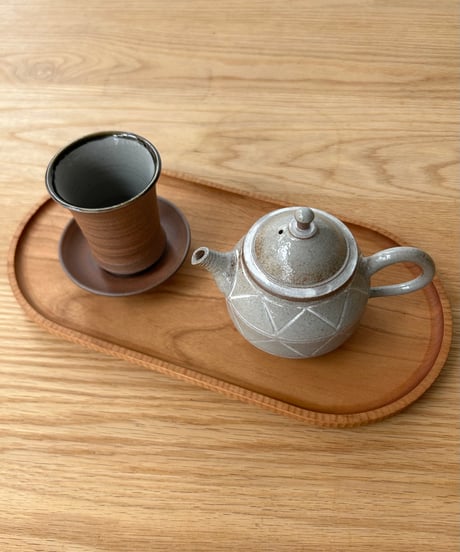 小北條 Kohokujo／MWL ＃251 アナナス灰釉茶注（190ml）