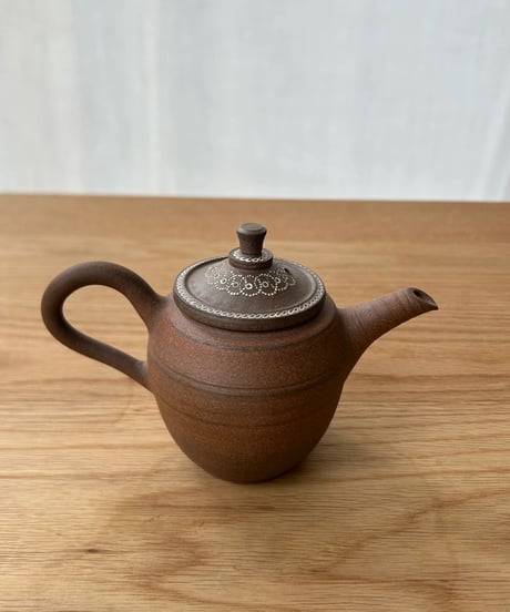 小北條 Kohokujo／MWL ＃2524 象嵌焼締後手急須（150ml）