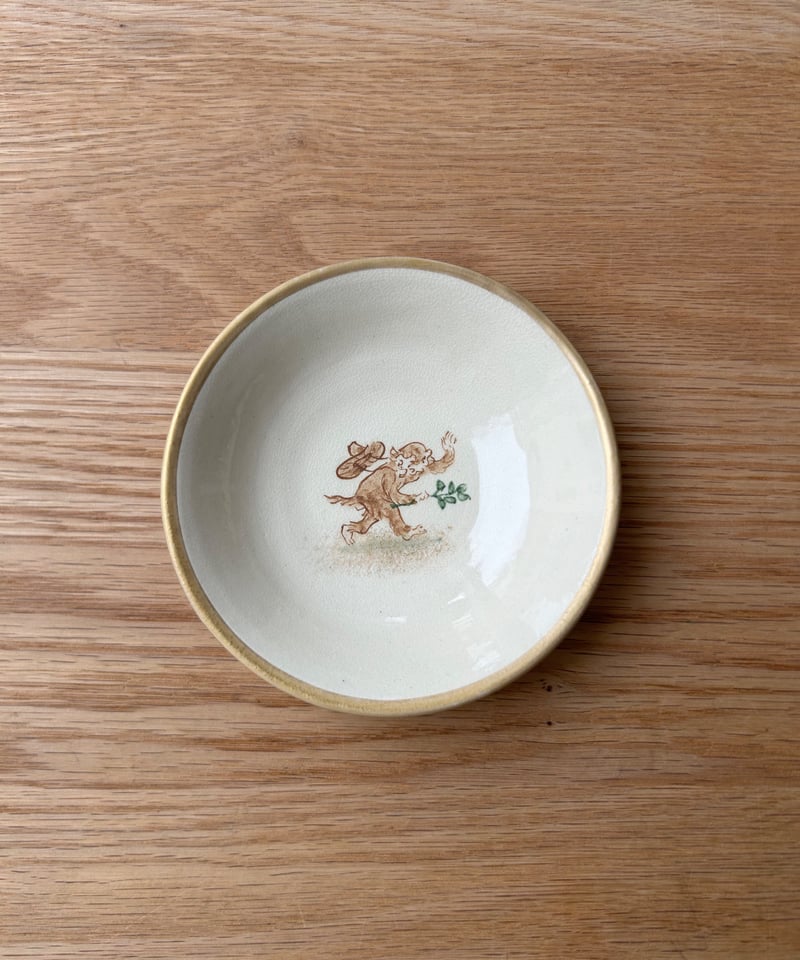 陶泉窯／高山寺画「鳥獣人物戯画」4寸皿（猿） | MWL STORE