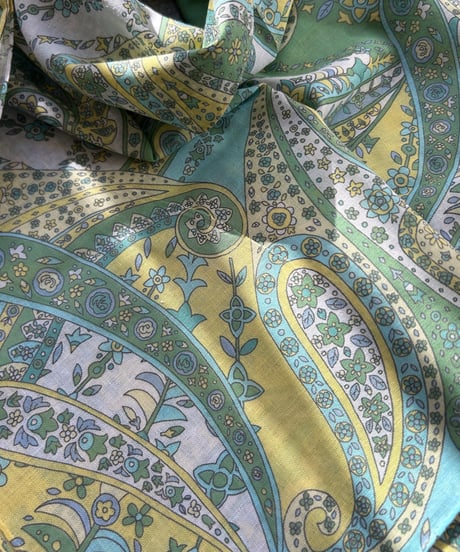 ＜UV対策＞ガーゼストール／TORIO ジュエル (イエロー)