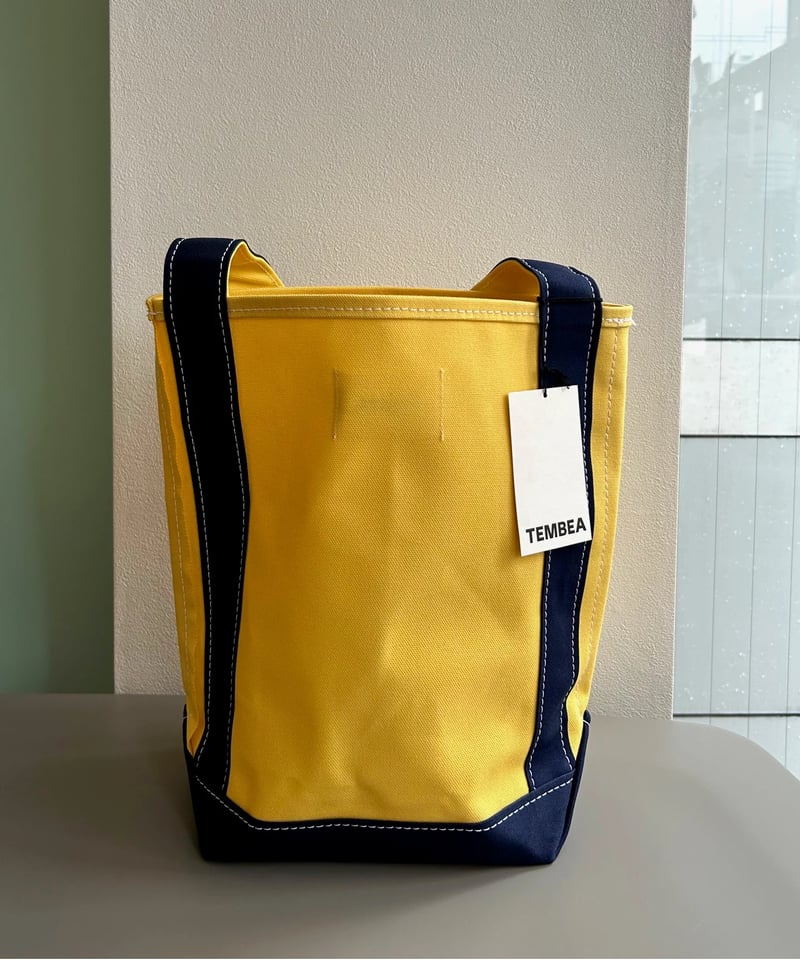TEMBEA／BAGUETTE TOTE SMALL /（YELLOW DK-NAVY） |