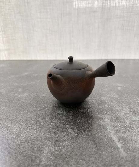 陽景 窯変満月急須 #33