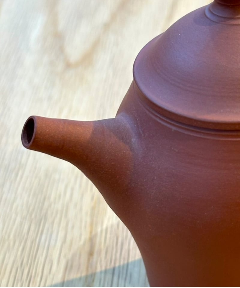 小北條 Kohokujo／＃05 朱泥 印籠蓋後手茶注（約110ml） | MWL STORE