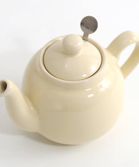 ロンドン ポタリー ティーポット（在庫限り／アイボリー ）550ml 2カップ用