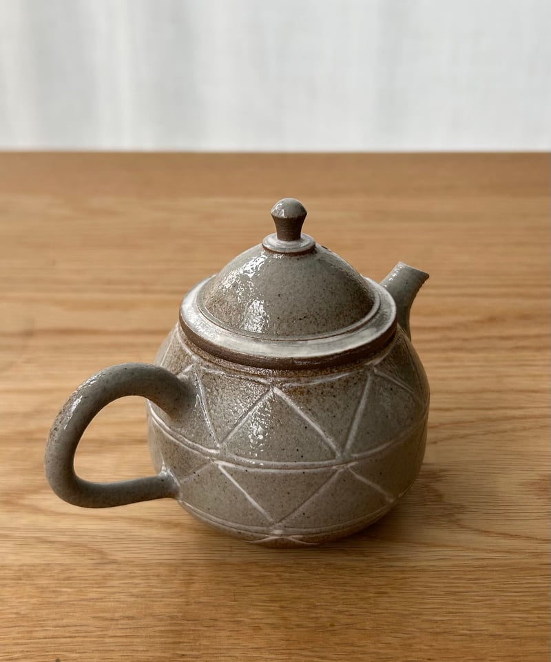 小北條 Kohokujo／MWL ＃251 アナナス灰釉茶注（190ml） | MWL STORE