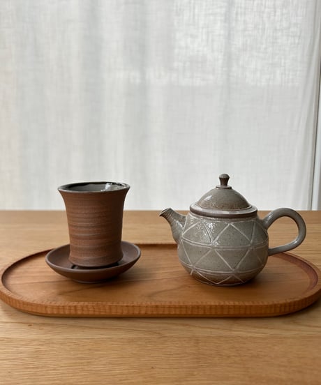 小北條 Kohokujo／MWL ＃251 アナナス灰釉茶注（190ml）