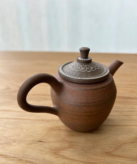 小北條 Kohokujo／MWL ＃2524 象嵌焼締後手急須（150ml）