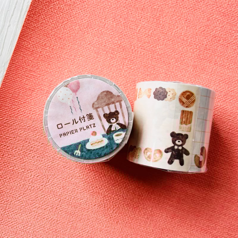 なかうちわか☆ロール付箋①パピアプラッツ