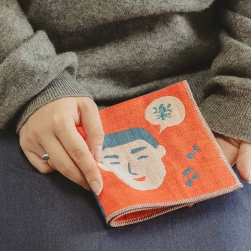 ハイタイド】ニューレトロ ふんわり軽いガーゼハンカチ | クジラ文具店