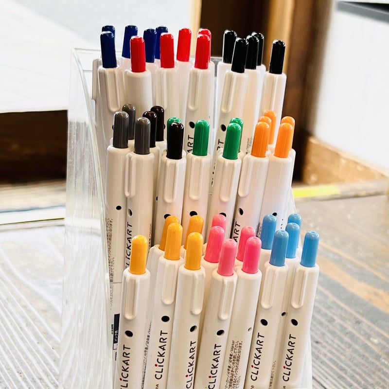 ZEBRA】水性マーカー クリッカート | クジラ文具店