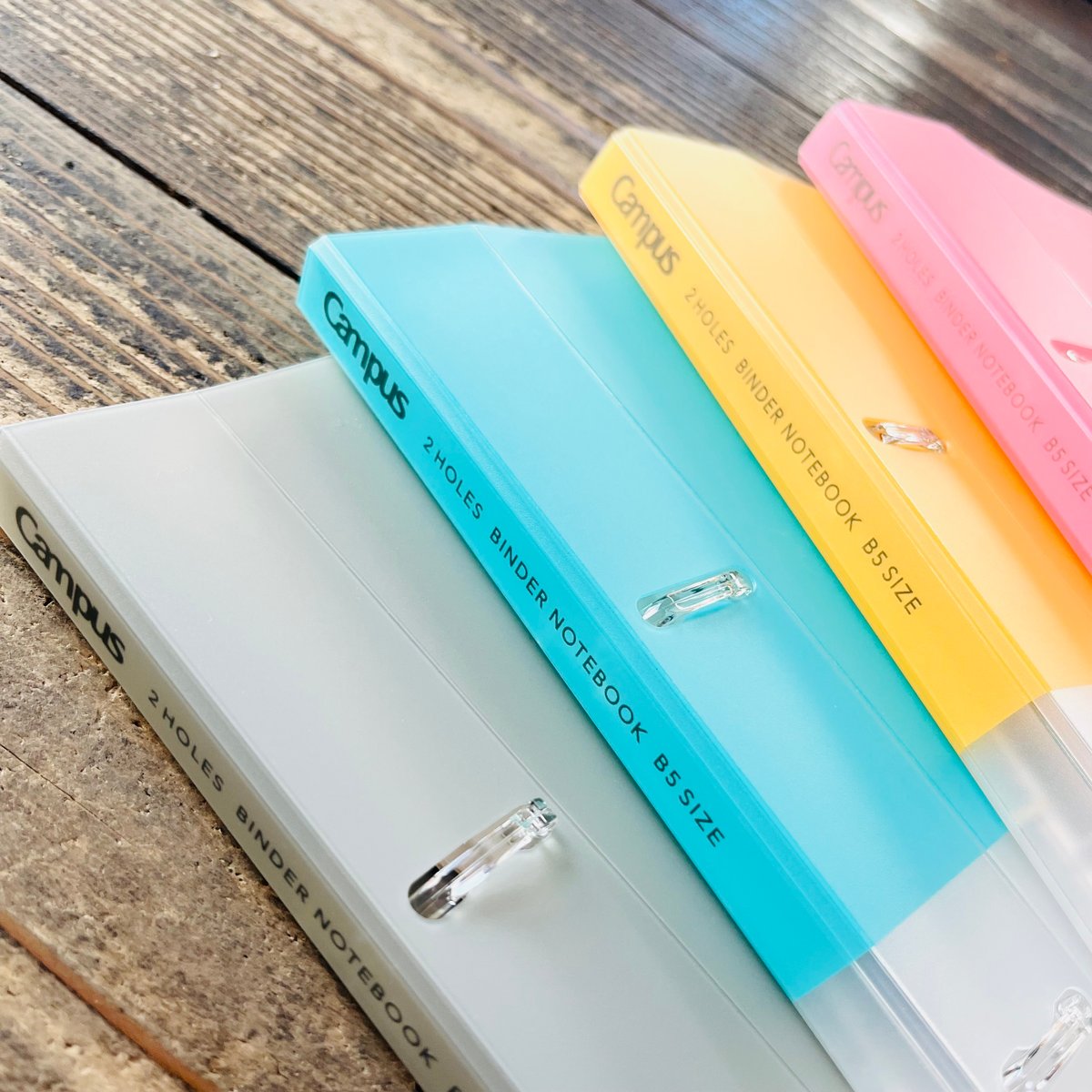 コクヨ】Campusプリントもとじやすい2穴ルーズリーフバインダー