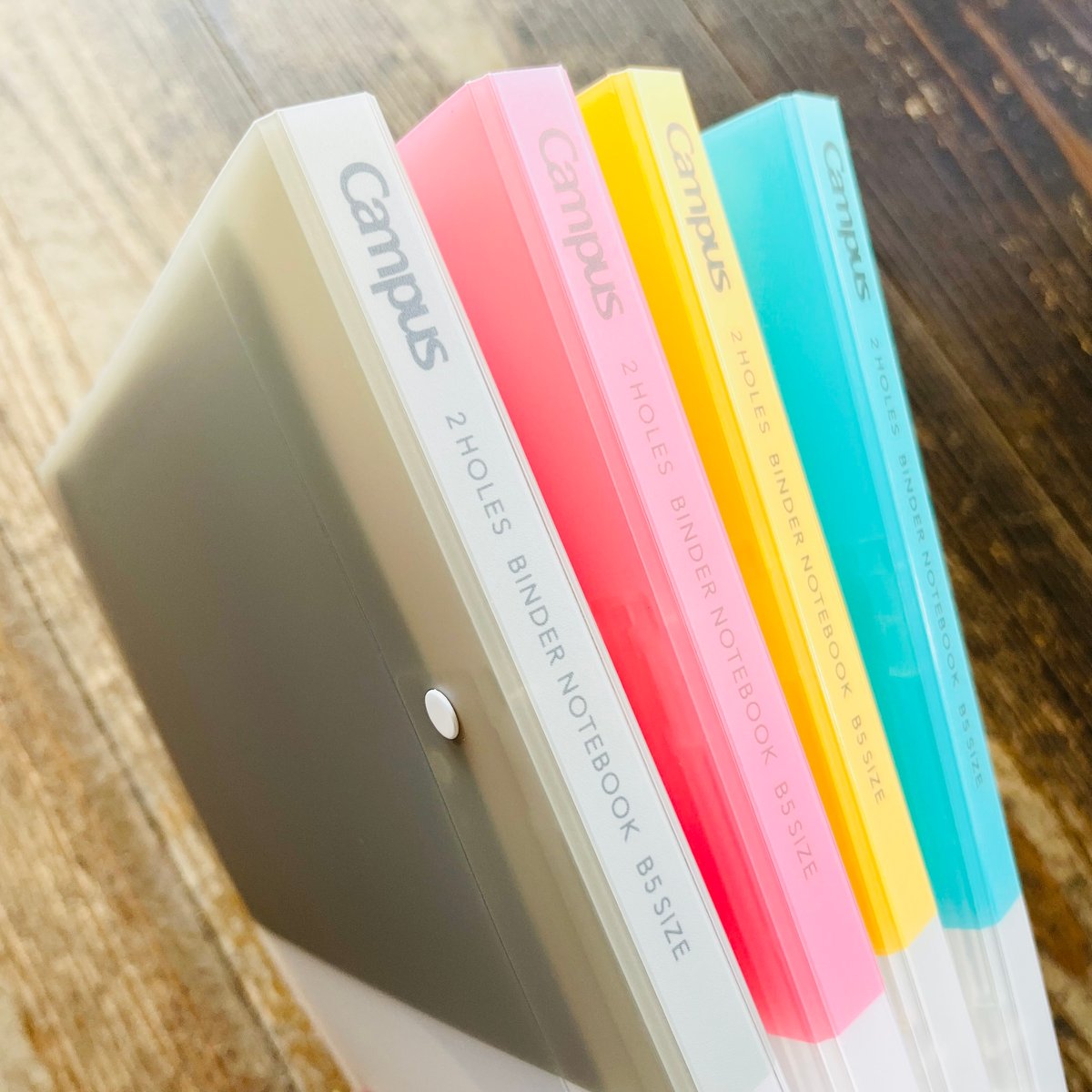 コクヨ】Campus 2穴バインダーノートブック B5サイズ | クジラ文具店