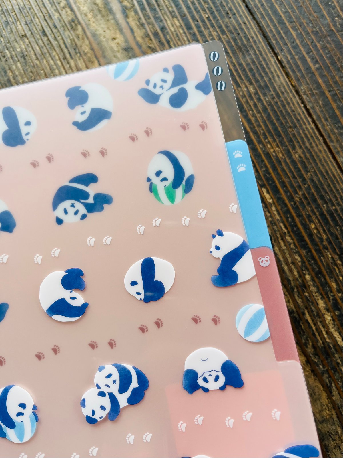 ミドリ】3ポケットクリアフォルダー | クジラ文具店