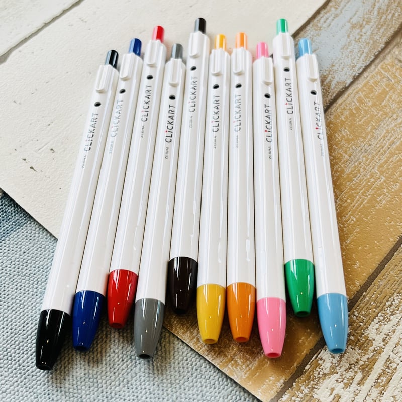 ZEBRA】水性マーカー クリッカート | クジラ文具店