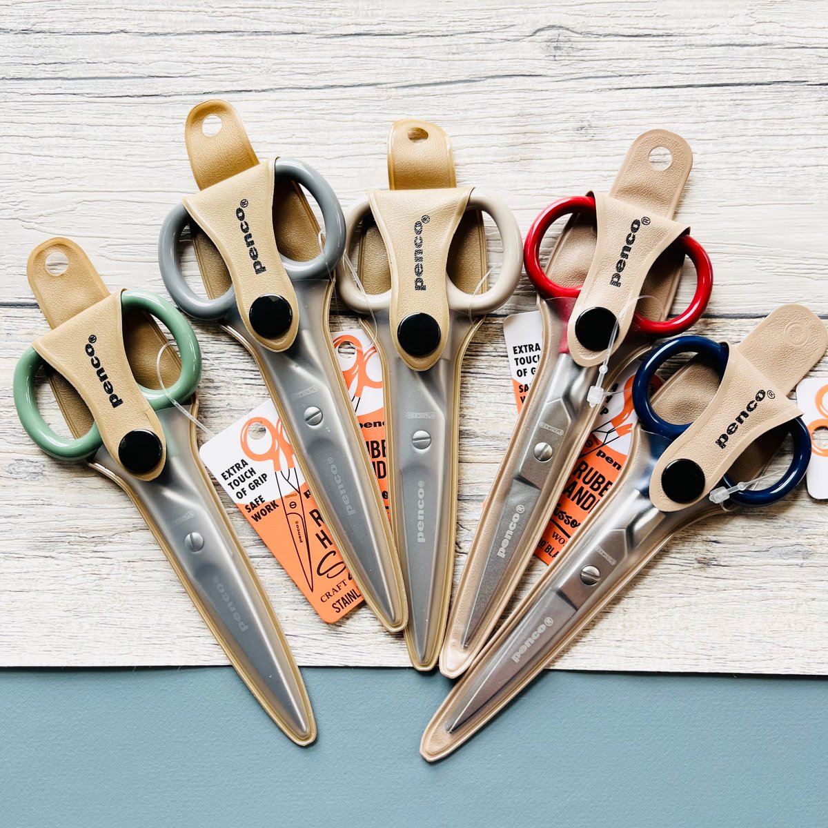 ▼ちこページ△ ペンコ ステンレスシザーズ L(はさみ・カッター・マット