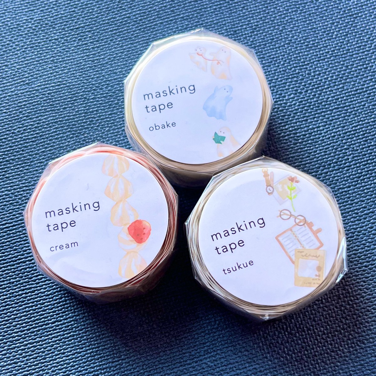 KONG 、CreamPeach マスキングテープ 複数巻 MIND WAVE】マスキングテープ | クジラ文具店