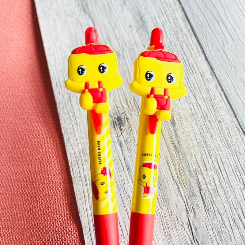 フエキくん ラバーマスコット ボールペン / シャープペンシル | クジラ