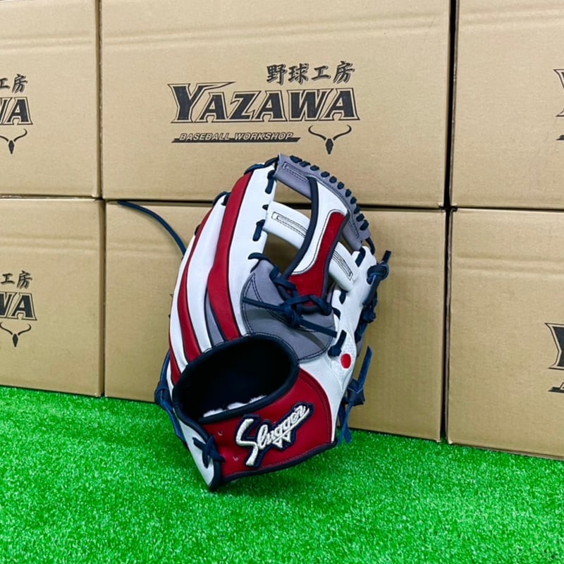 久保田スラッガー 軟式内野手用店舗別注グラブ KSN-SR2 | ヤザワ 久保田スラッガー 軟式内野手用店舗別注グラブ KSN-SR2 | ヤザワ