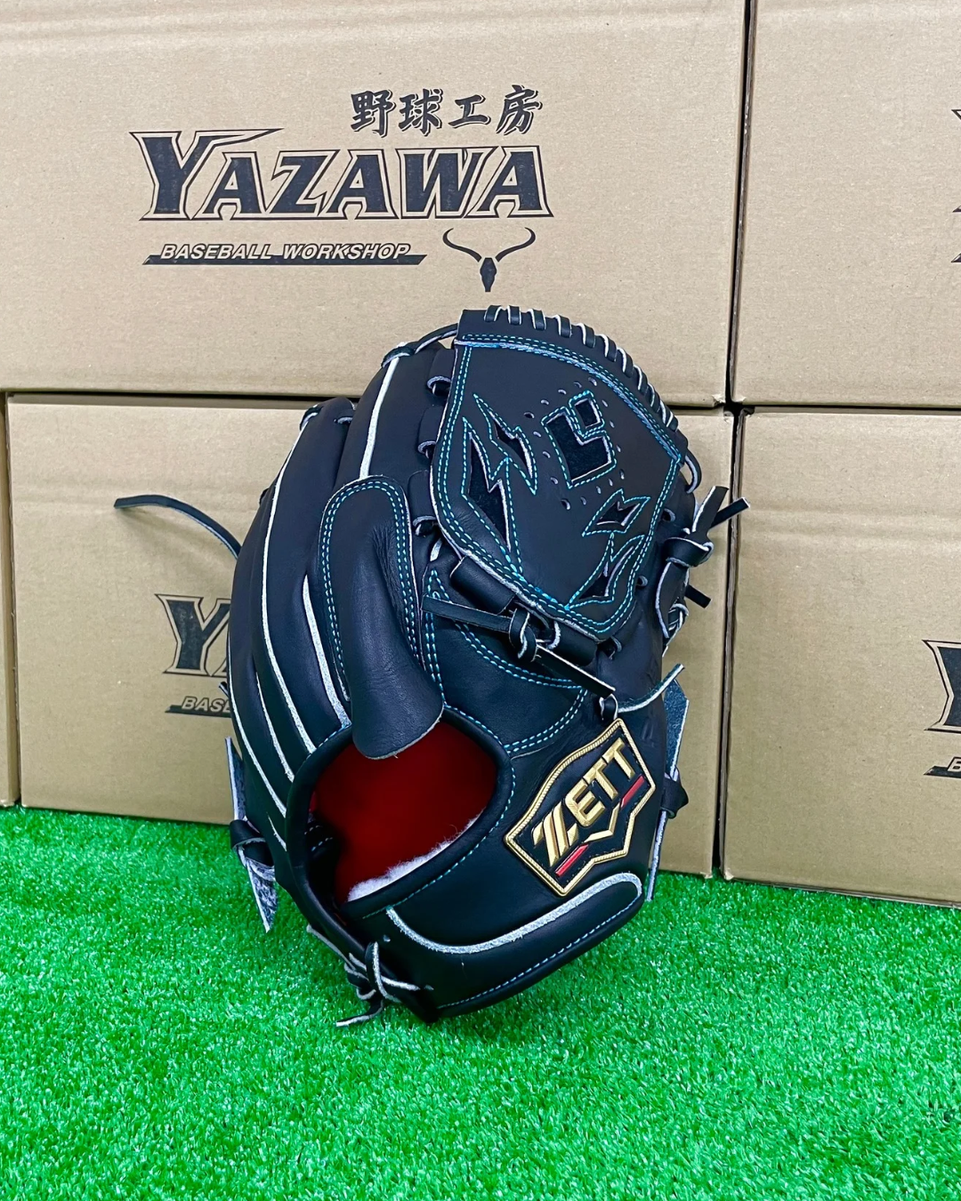 ゼット 硬式投手用店舗別注グラブ 296型 【型付け済み