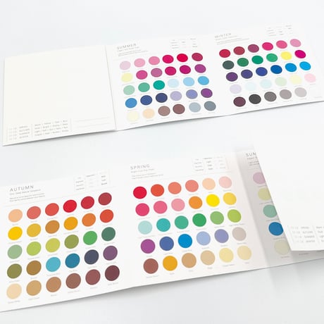 Four Seasons Color Chart / フォーシーズンカラーチャート