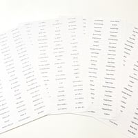 【Free】Drape sticker template