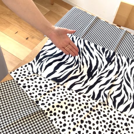 Patterned Drapes / 柄ドレープ