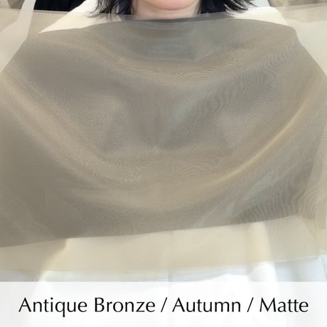 Textured Layered Drape / 質感ドレープ
