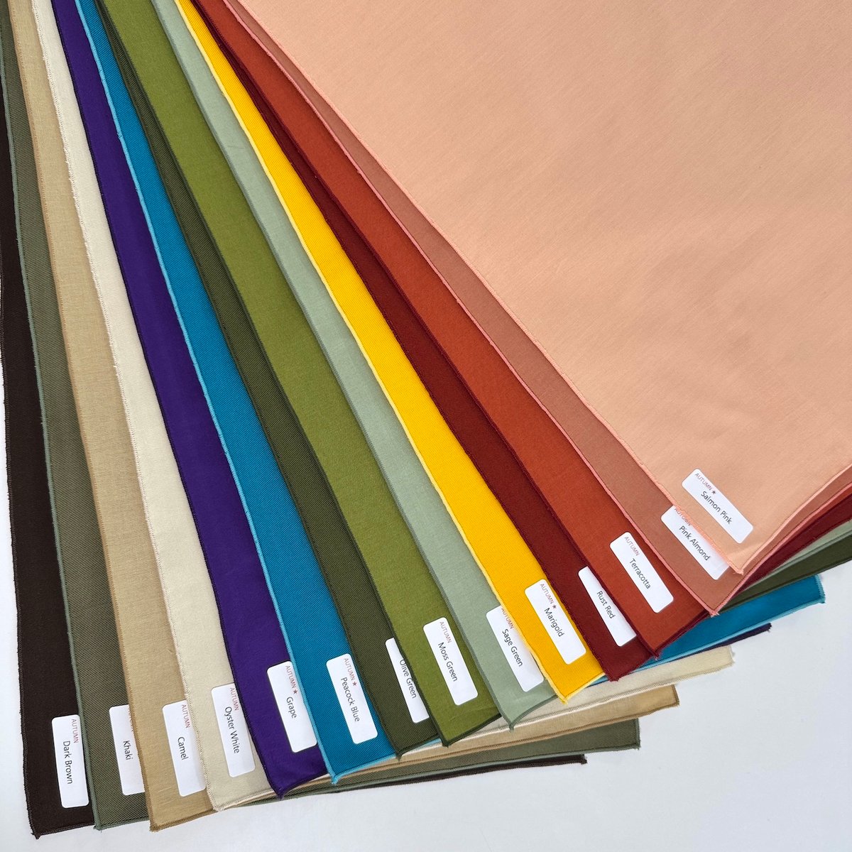 56 Color Drapes / 56色パーソナルカラードレープ | AIS Color S