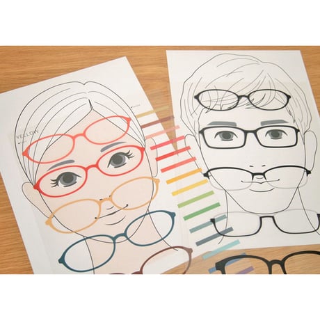 Glasses Sheet / メガネシート