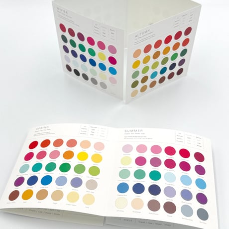 Four Seasons Color Chart / フォーシーズンカラーチャート