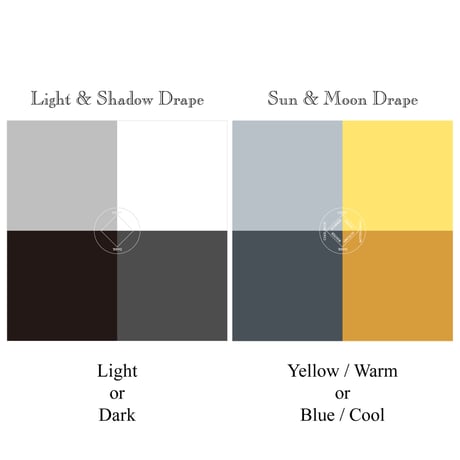 Sun & Moon / Light & Shadow Drape【販売終了】