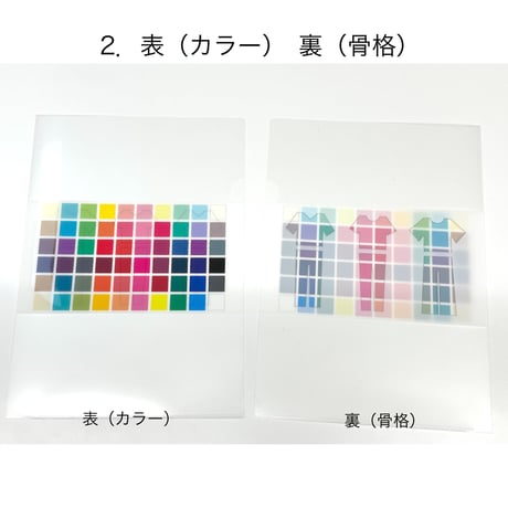 Color Clear File（10枚セット）Set of 10