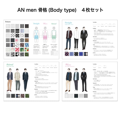 Color Poster（Set of 4） / カラーポスター