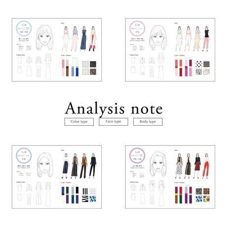 Analysis note / イメージコンサルティング小冊子
