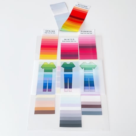Color Clear File（10枚セット）Set of 10