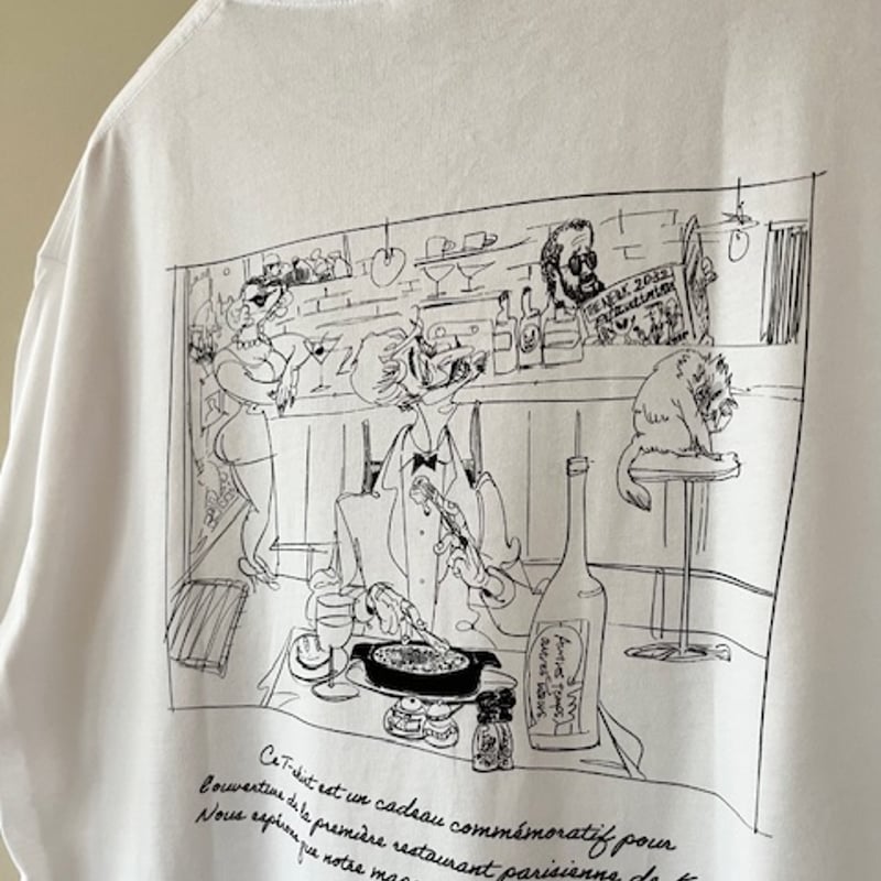 雑誌掲載フランスが誇るブランドCHAPAL PARISのTシャツ XL 雑誌掲載フランスが誇るブランドCHAPAL PARISのTシャツ XL