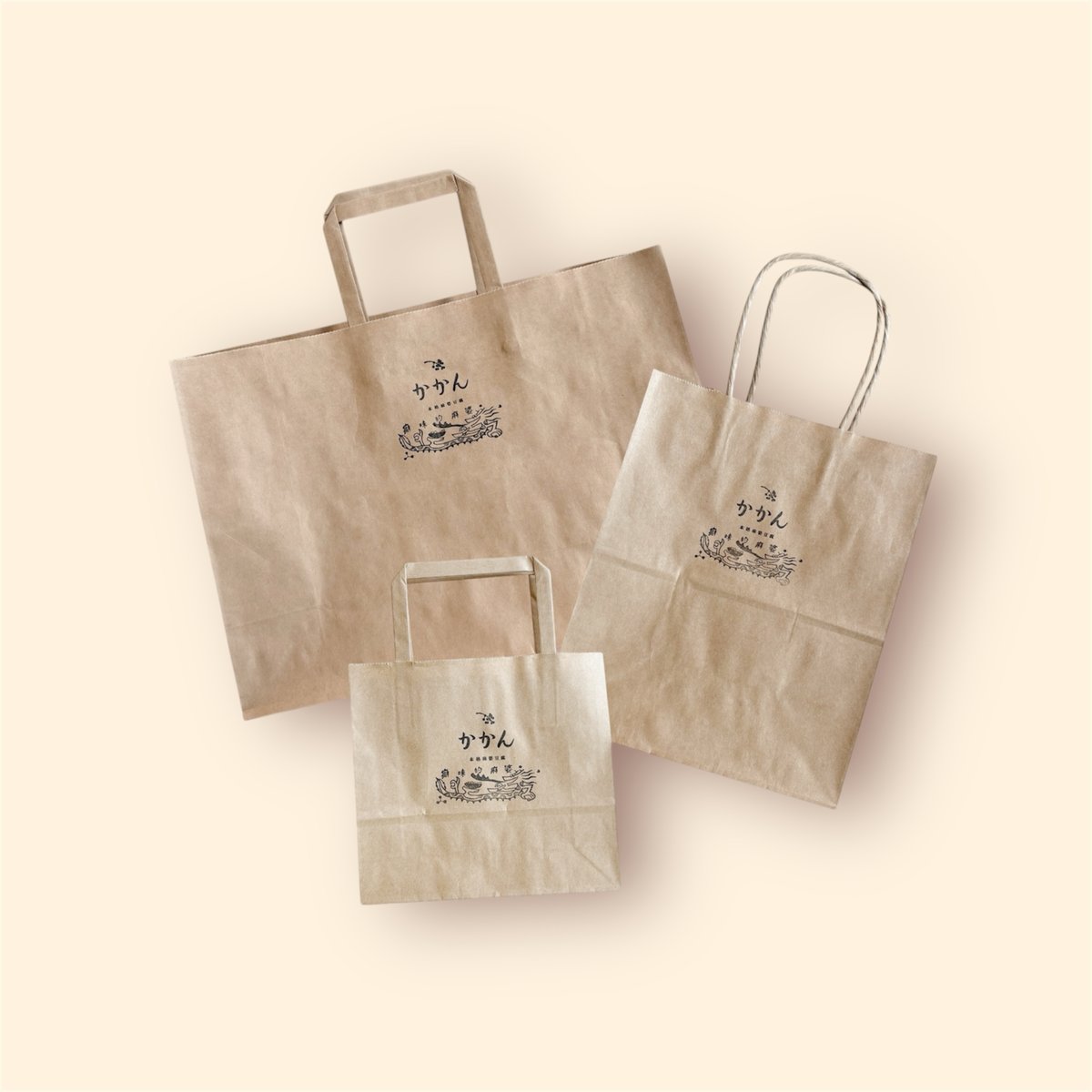 かかんの紙袋 | 本格麻婆豆腐 かかん