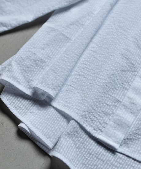 TOAST / Seersucker Cotton Shirt