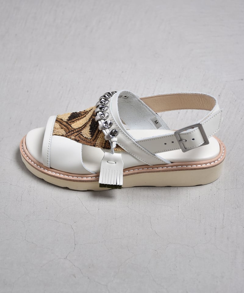 WONDER FULL LIFE / UNCLE HOLDER SANDAL(WHITE) | WONDER FULL LIFE / UNCLE HOLDER SANDAL(WHITE) |