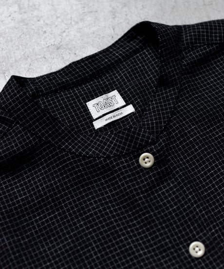 TOAST / Cotton Cashmere Check Shirt